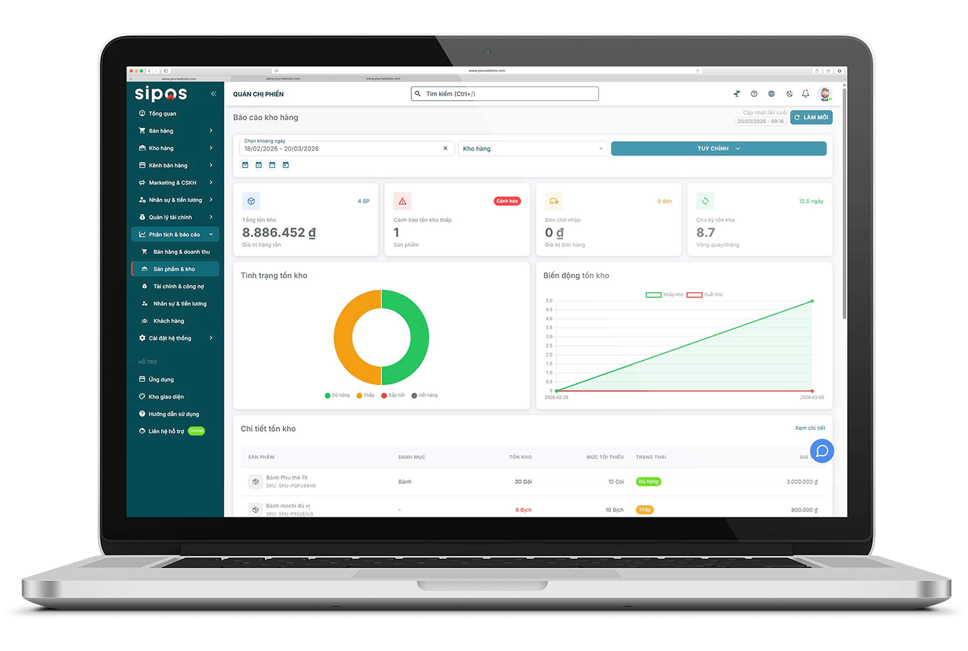 Là trợ lý bán hàng và vận hành