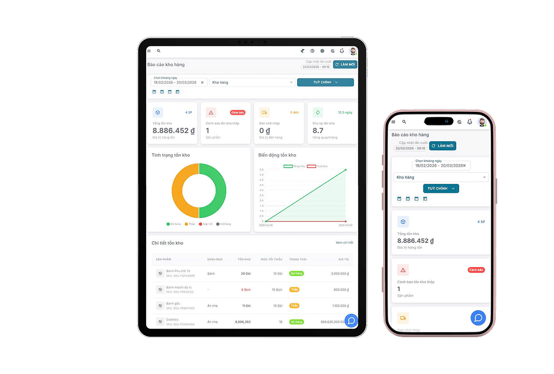 Là trợ lý bán hàng và vận hành